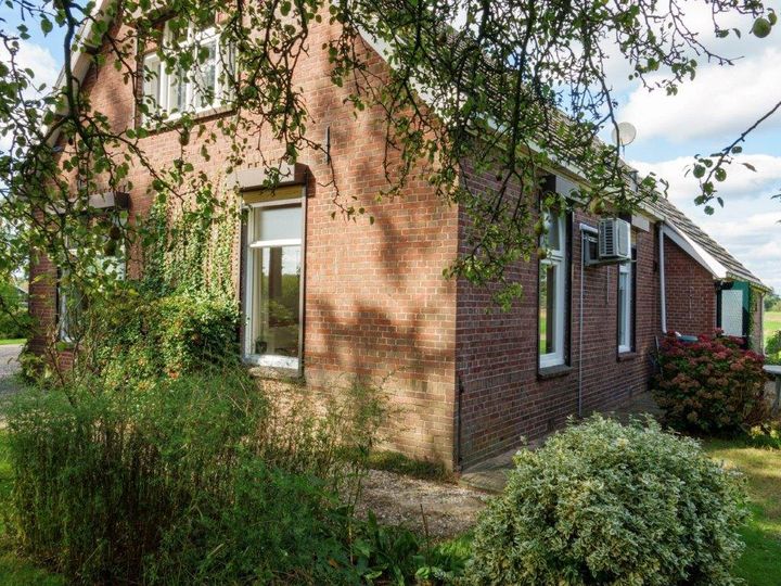 Zijaanzicht aan de slaapkamerzijde